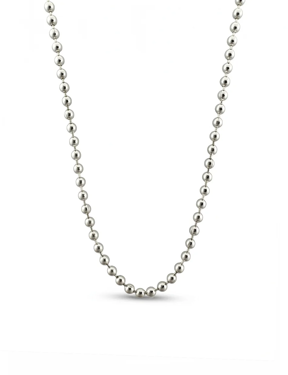 Bead Chain - sterling silver or 14k gold