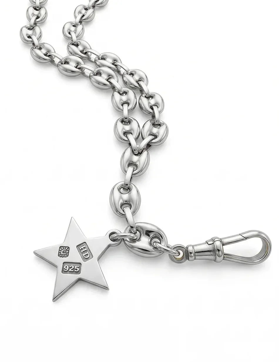 Mariner Chain Phone Wristlet - sterling silver