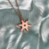 Suriken Throwing Star Charm by Honey Drip NYC in 10k gold