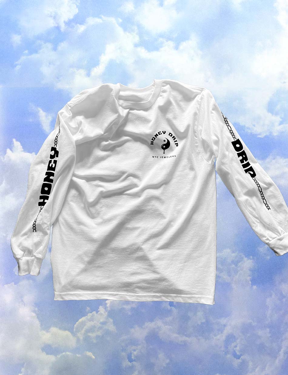 Honey Drip Ying Yang Shirt Long Sleeve front